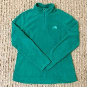 The North Face TKA 100 Microvelour Quarter-Zip Top